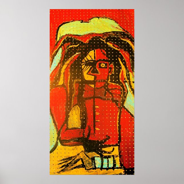 PÓSTER TABLERO DE CLAVIJA DE TERROR (Frente)