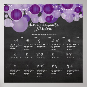 Póster Tablero de tiza de PixDezines + linternas/gráfico 