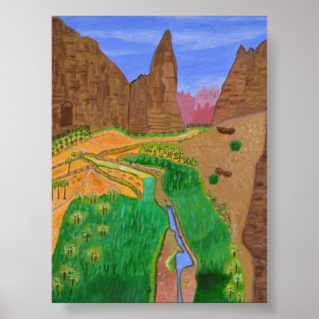 Póster Tabuk, poster de Arabia Saudita (Frente)