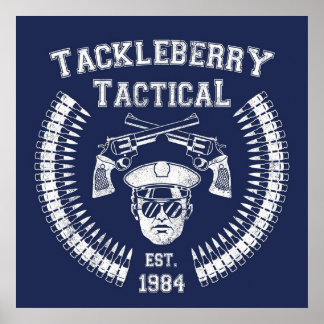 Póster Tackleberry Tactical