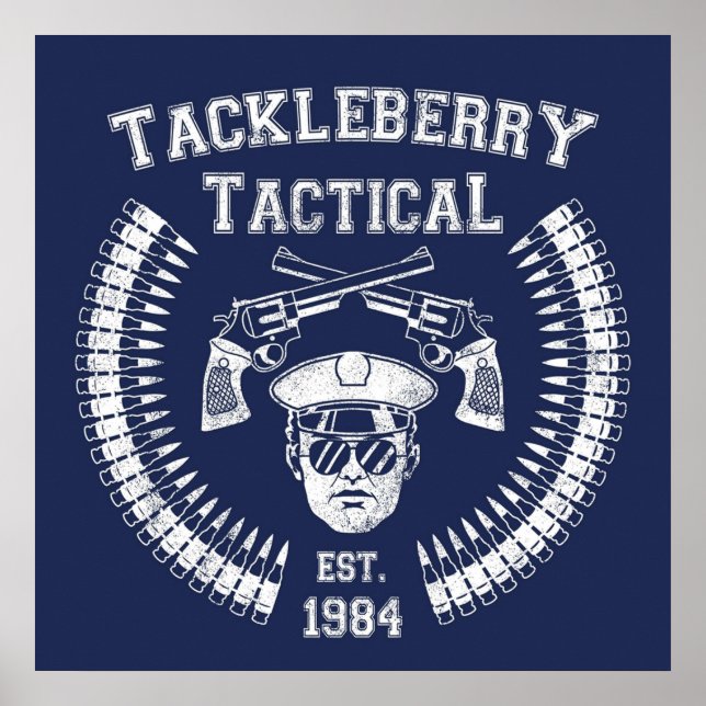 Póster Tackleberry Tactical (Frente)