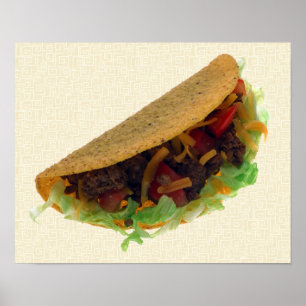 Póster Taco