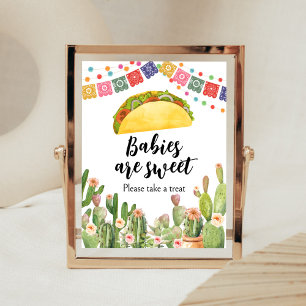 Póster Taco Bout A Baby Fiesta Los bebés son dulces