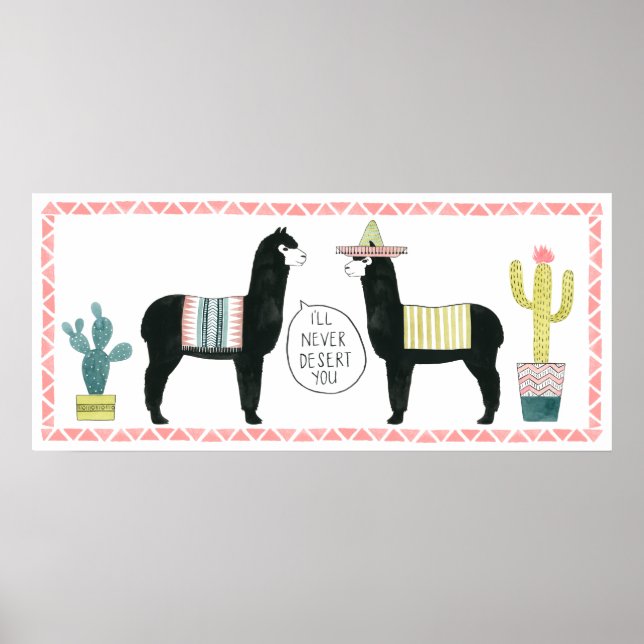 Póster Taco sobre esto | Nunca te voy a desolar (Frente)