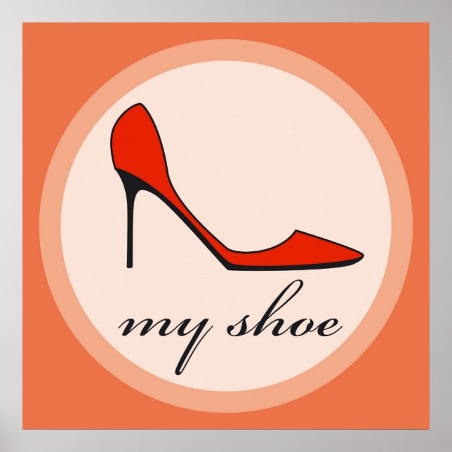 Póster tacones altos (Frente)