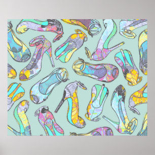 Póster Tacones altos