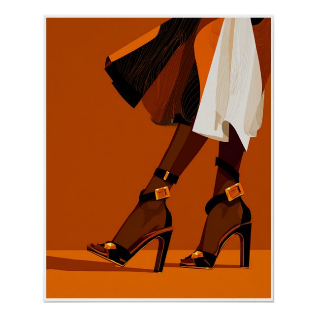 PÓSTER TACONES DE DISEÑADOR #2 (Anverso)