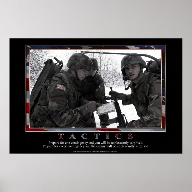 Póster Tácticas (Frente)