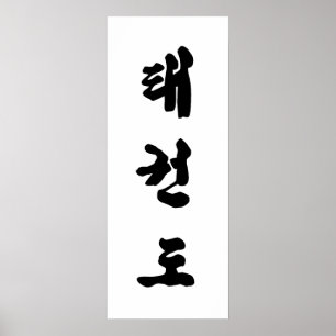 Póster Tae Kwon Do Canvas print