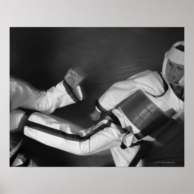 Póster Tae Kwon Do Match (Frente)