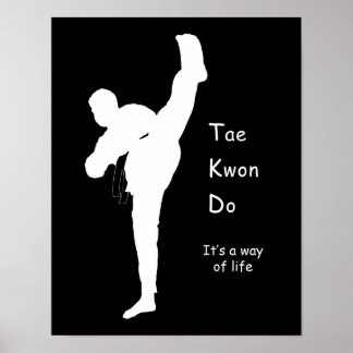 Póster Tae Kwon Do Poster