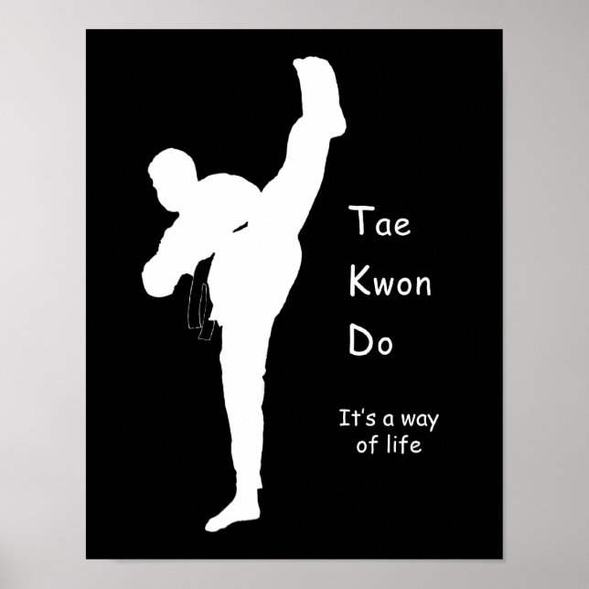 Póster Tae Kwon Do Poster (Frente)