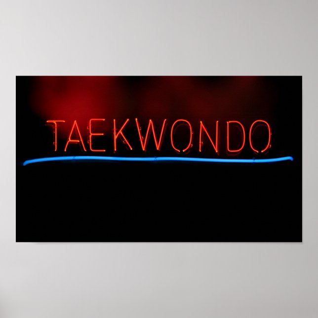 Póster Taekwondo (Frente)