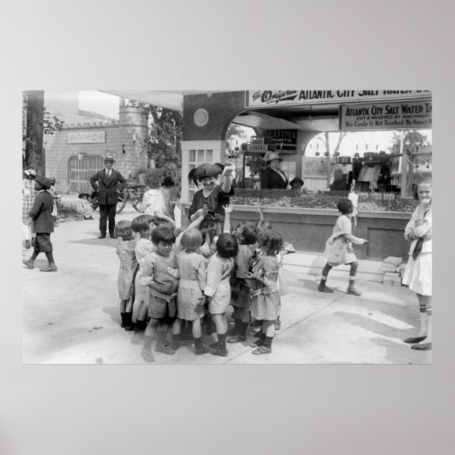 Póster Taffy, ciudad atlántica, años 20 (Frente)