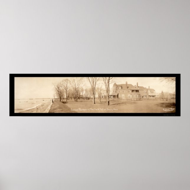 Póster Taft House Beverly, MAMÁES Foto 1909 (Frente)