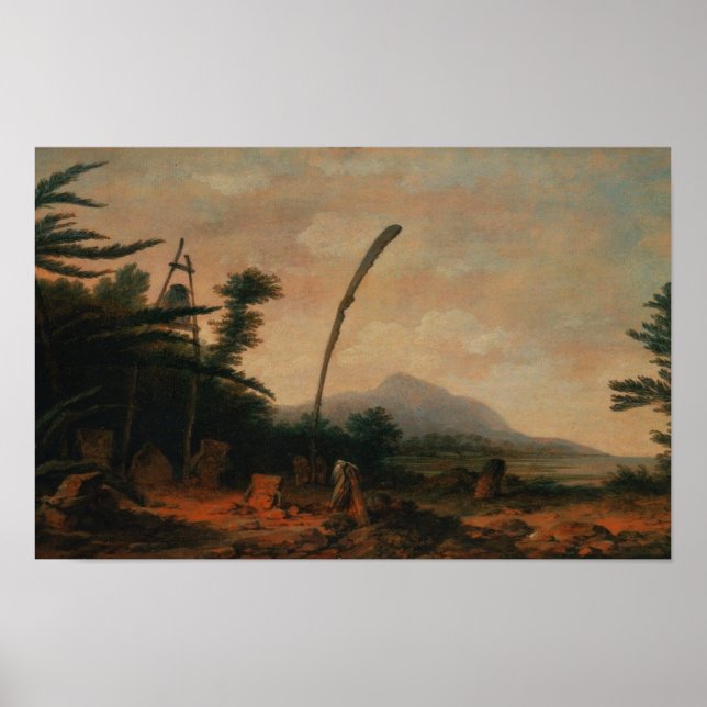 Póster Tahiti (Frente)