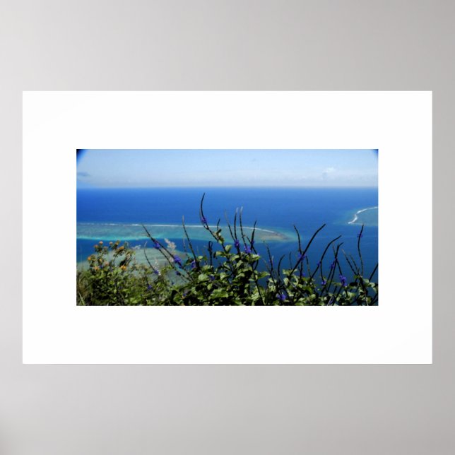 Póster Tahiti (Frente)