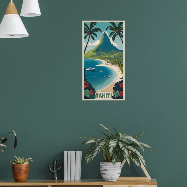 Póster Tahiti (Salón 1)