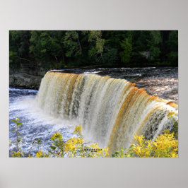 Póster Tahquamenon Falls Poster Close