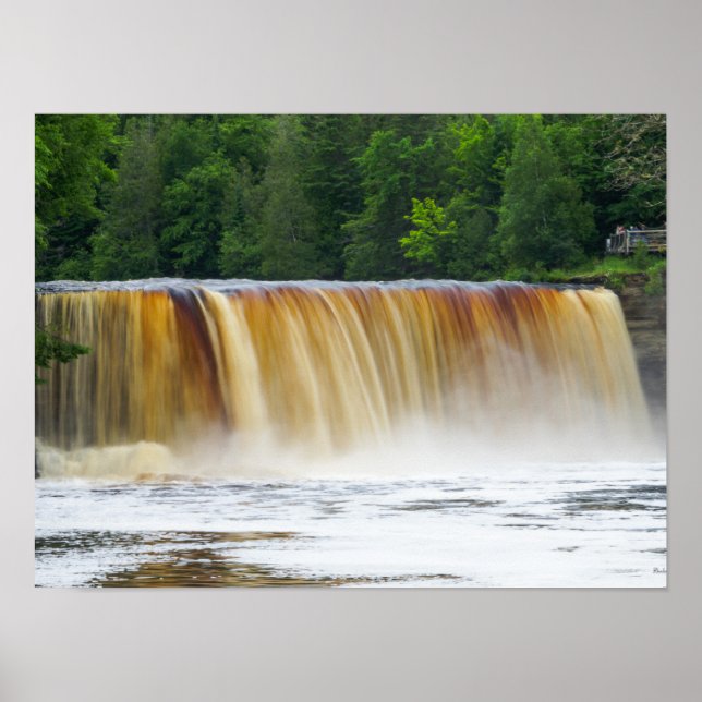 Póster Tahquamenón superior de estragos (Frente)