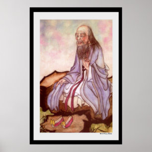 Póster Tai Shang Lao Jun Print