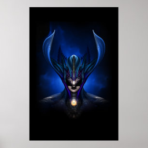 Póster Taidushan Sai Shadow Blue RB BLK Archivador Poster