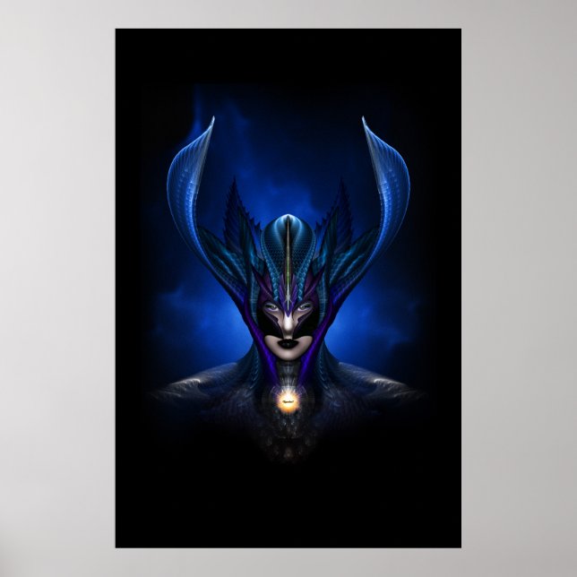 Póster Taidushan Sai Shadow Blue RB BLK Archivador Poster (Frente)