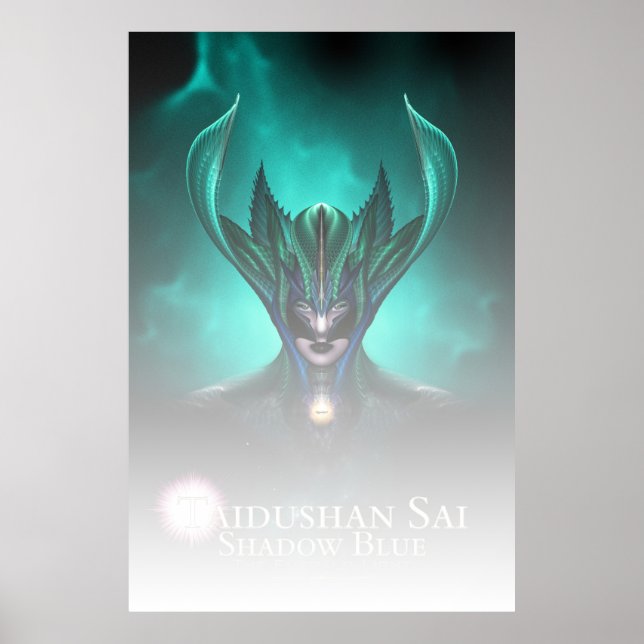 Póster Taidushan Sai Shadow Blue TELGR Poster (Frente)