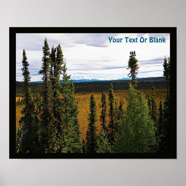 Póster Taiga Summer (Frente)