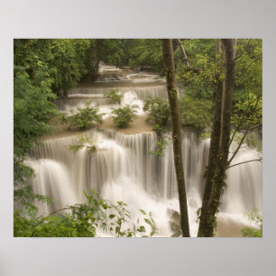 Póster Tailandia: Catarata Huai Mae Khamin