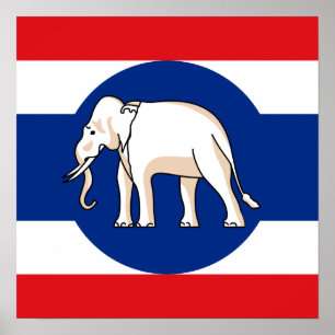 Póster Tailandia   consular, Tailandia