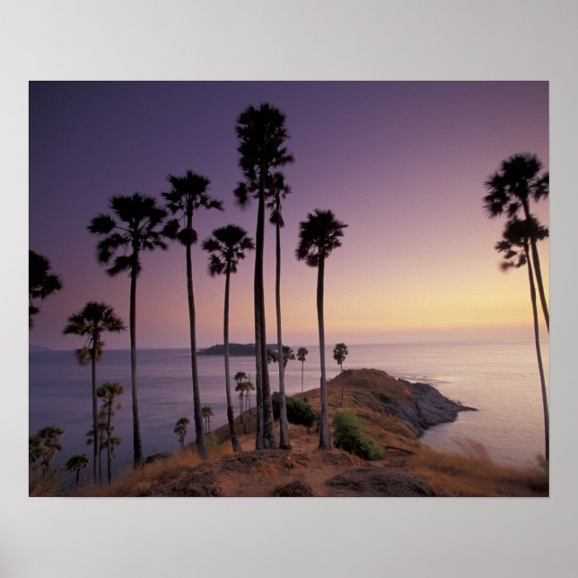 Póster Tailandia, isla de Phuket. (Frente)