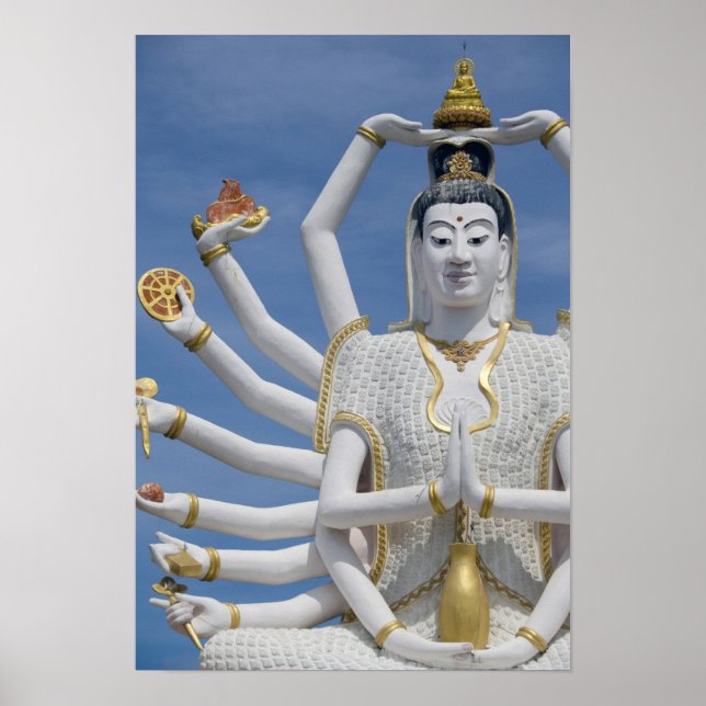 Póster Tailandia, Ko Samui (alias Koh Samui). Wat Plai (Frente)