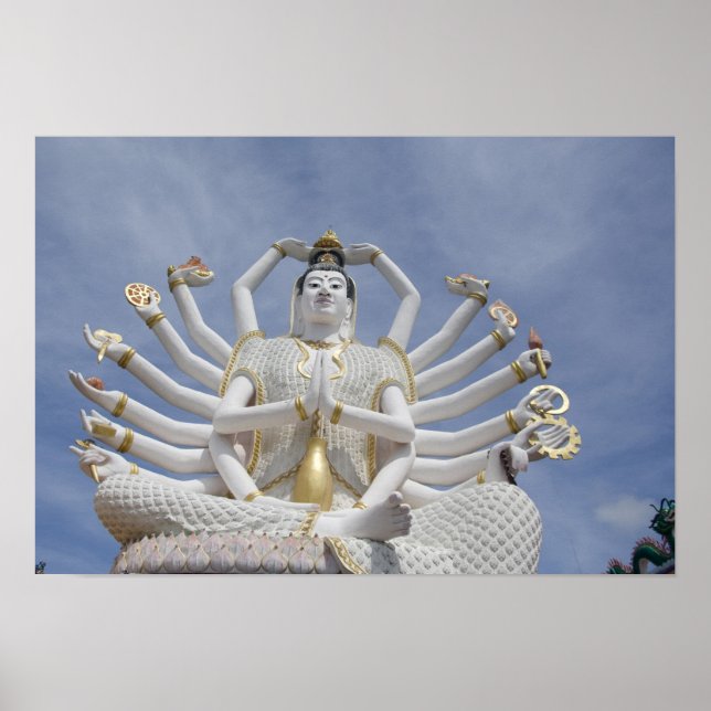 Póster Tailandia, Ko Samui (alias Koh Samui). Wat Plai (Frente)