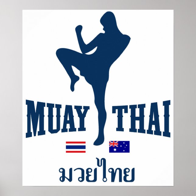 Póster Tailandia Muay (Frente)