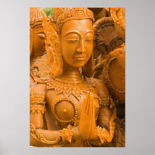 Póster Tailandia, Ubon Ratchathani, festival de las velas (Frente)