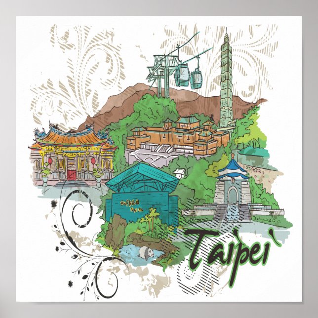 Póster Taipei (Frente)