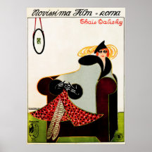 TAIS TALIZHY 1917 Anuncio clásico italiano de pelí