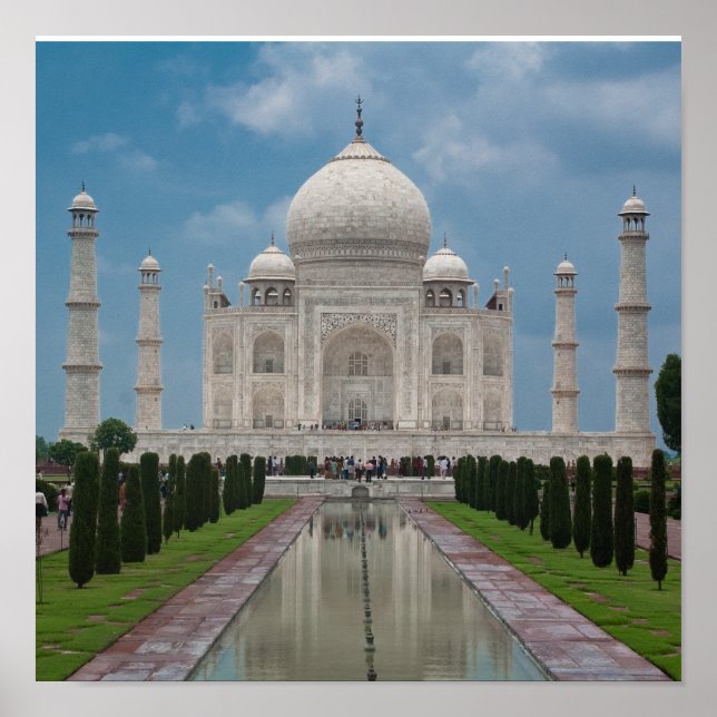 Póster Taj Mahal (Frente)