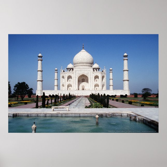 Póster Taj Mahal (Frente)