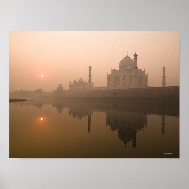 Póster Taj Mahal, Agra, India (Frente)