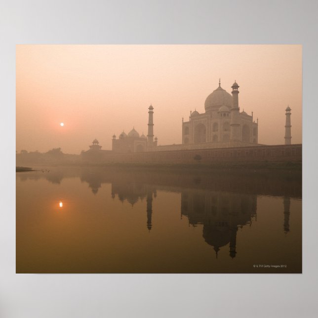 Póster Taj Mahal, Agra, India (Frente)
