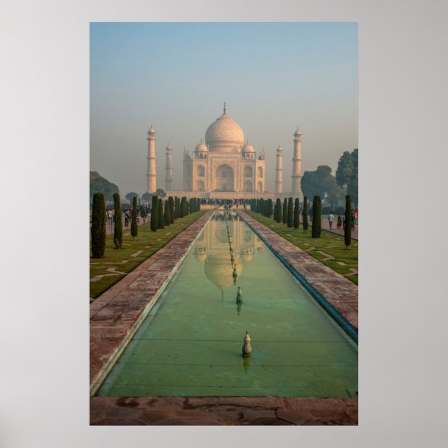 Póster Taj Mahal, Agra, Uttar Pradesh, India (Frente)