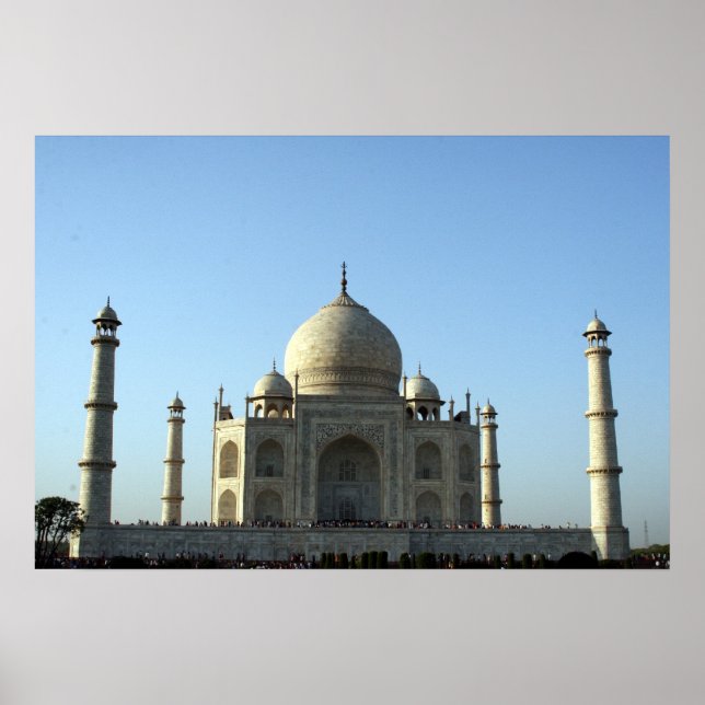 Póster taj mahal blue (Frente)