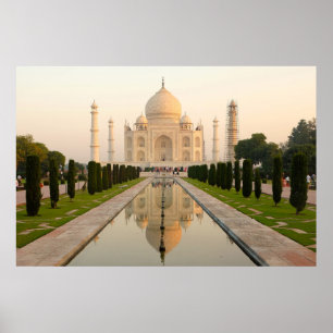 Póster Taj Mahal India
