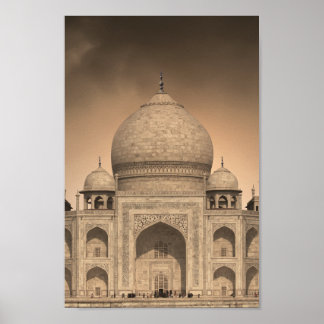 Póster Taj Mahal poster