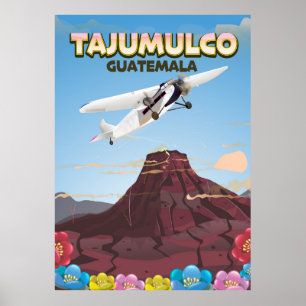 Póster Tajumulco Guatemala