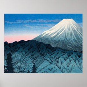 Póster Takahashi - Monte Fuji desde Hakone,