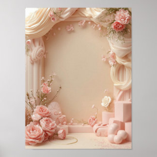 Póster Take It Slow Darling Vintage Typography Poster