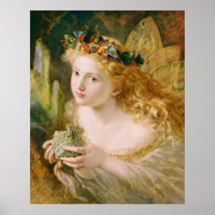 Póster Take the Fair Face of Woman Vintage Fine Art